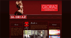 Desktop Screenshot of gloria2.cz