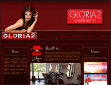 Tablet Screenshot of gloria2.cz